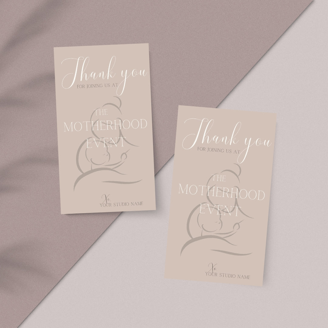 Motherhood Event - “Thank You” Bag Tag